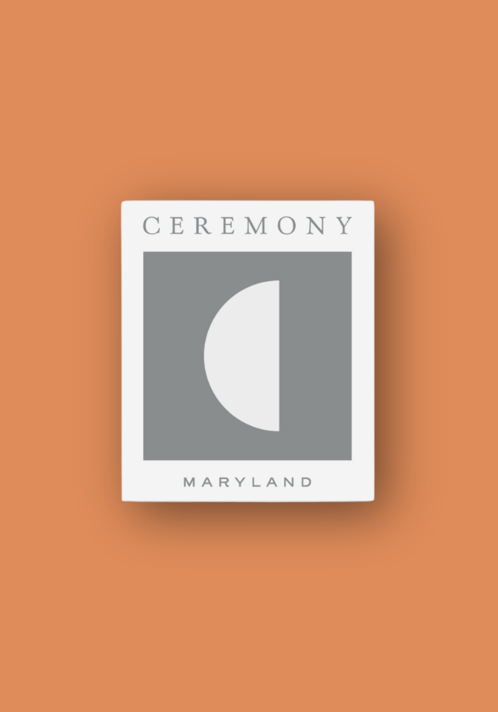 Ceremony MD Sticker