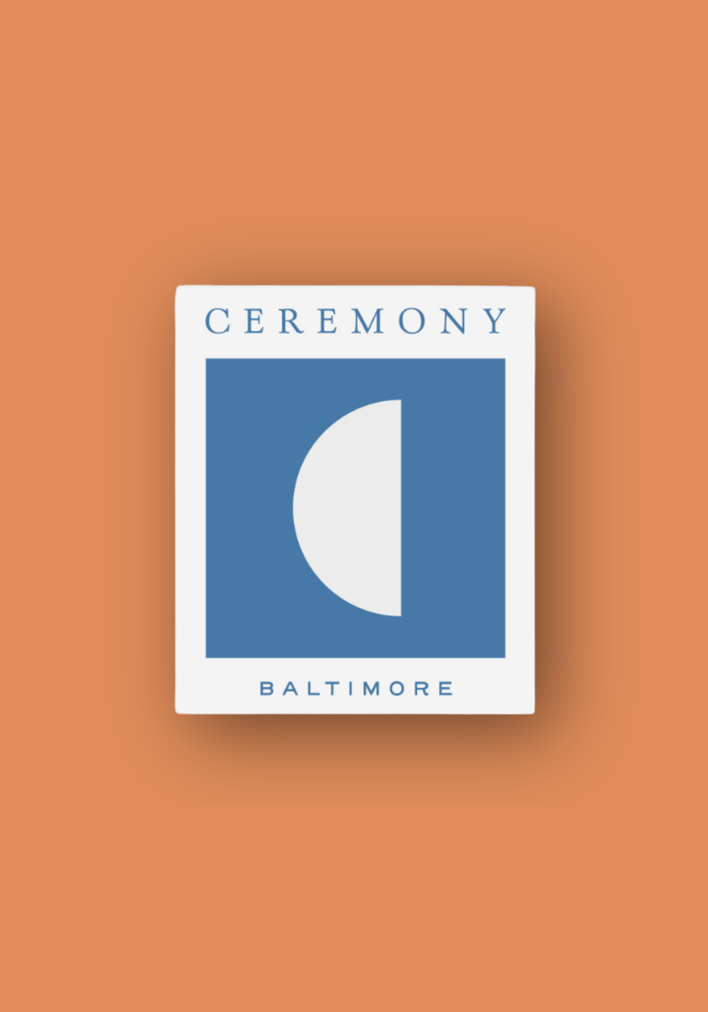 Ceremony Baltimore Sticker