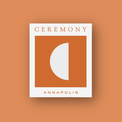 Ceremony Annapolis Sticker