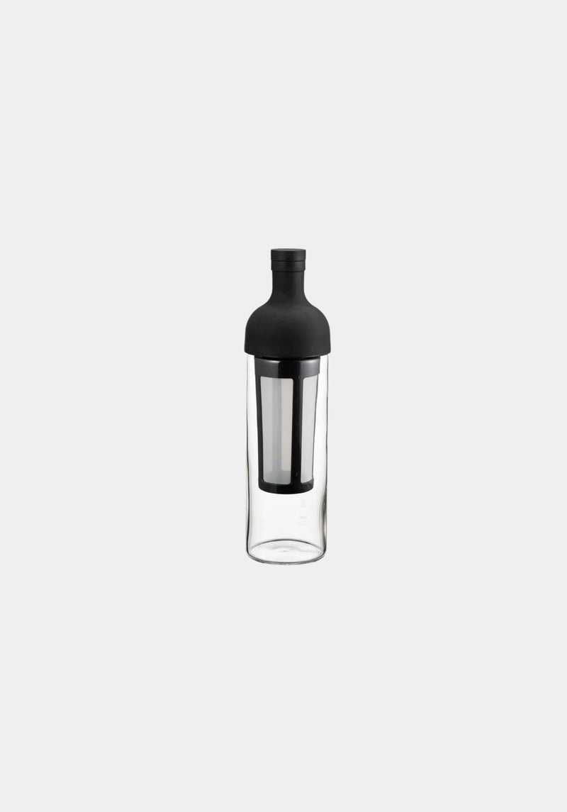 Wine bottle style cold brew coffee maker