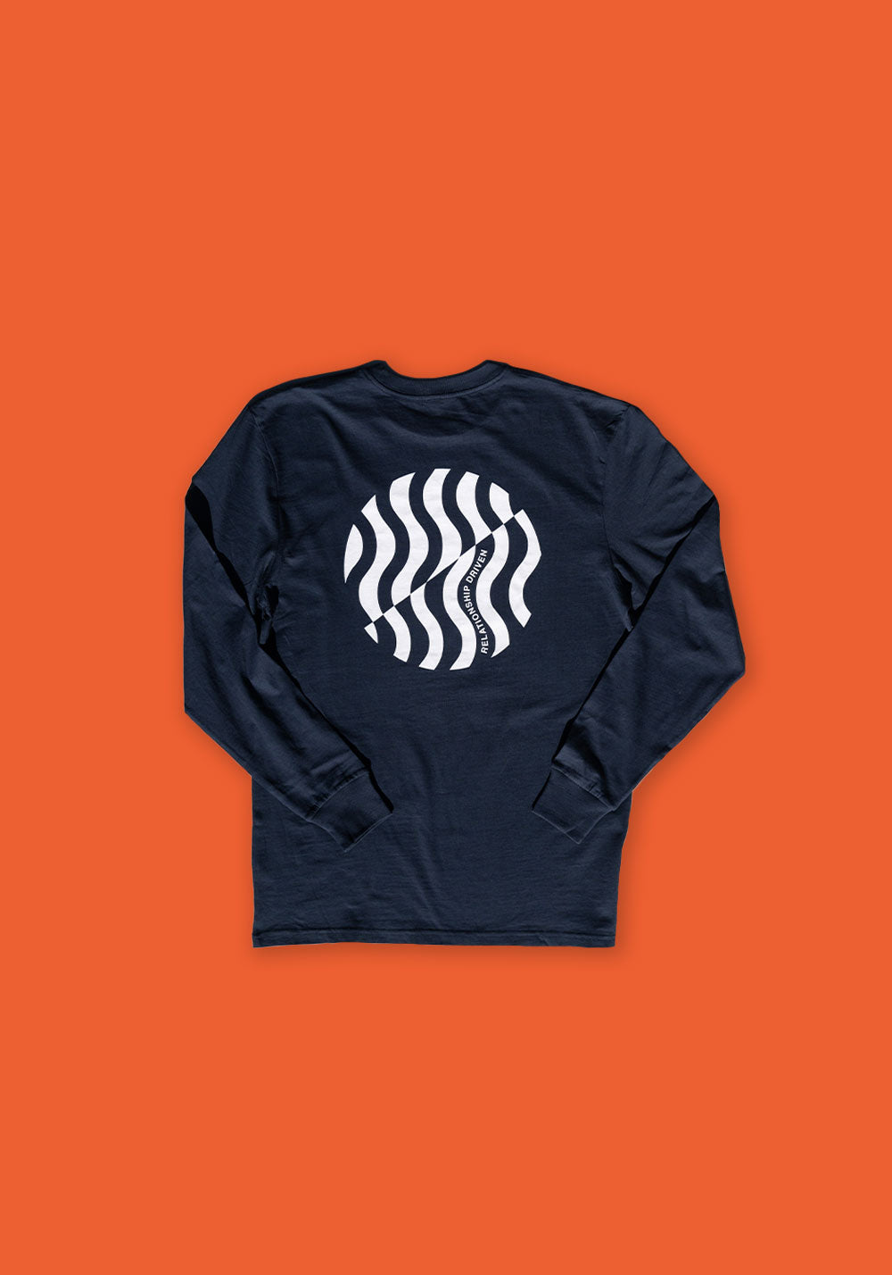 Ceremony Coffee Relationships L/S T-Shirt - Navy