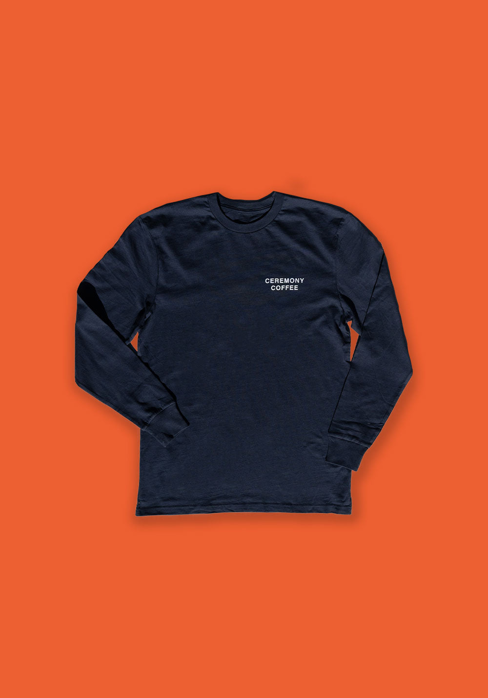 Ceremony Coffee Relationships L/S T-Shirt - Navy - Ceremony Coffee Roasters