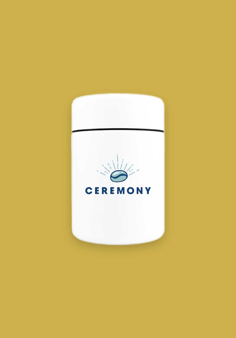 MiiR Coffee Canister - White - Ceremony Coffee Roasters