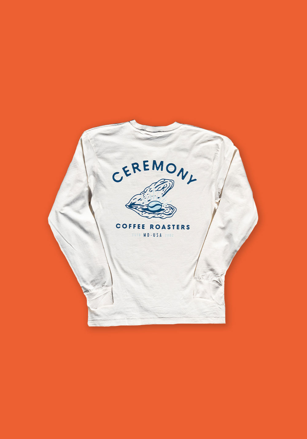 Ceremony Coffee Treasure L/S T-Shirt - Bone - Ceremony Coffee Roasters