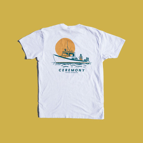 Ceremony Old Man & the C T-Shirt - White