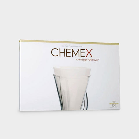 Chemex Unfolded Half Moon Filters - Ceremony Coffee Roasters