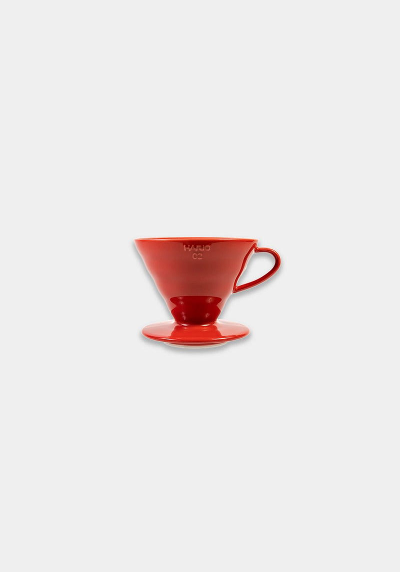 Hario V60 Ceramic Coffee Dripper (Red) - Ceremony Coffee Roasters